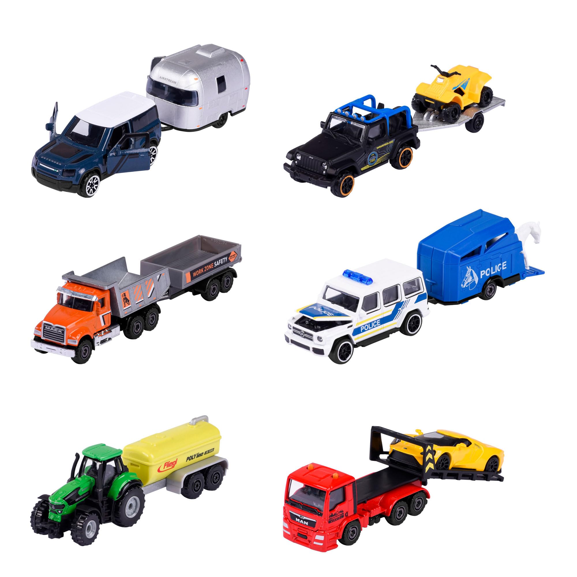 MINIATURAS TRAILER MAJORETTE - SORTIDAS : Amazon.com.br